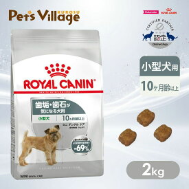 まとめ買いでお得！ ロイヤルカナン CCN ミニ デンタルケア 小型犬 歯垢・歯石が気になる犬用 10ヵ月齢以上 2kg ごはん ご飯 ROYAL CANIN ドッグフード 認定オンラインショップ 送料無料