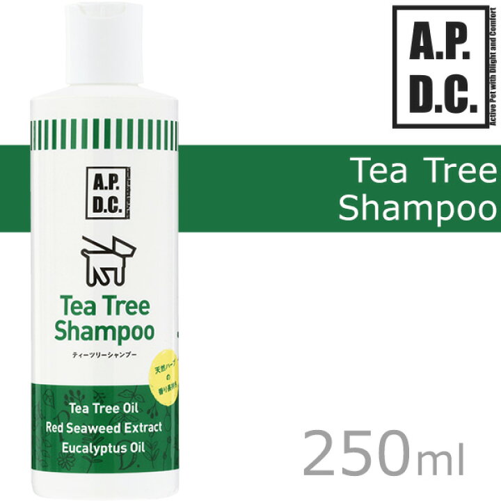 A.P.D.C. ティーツリーシャンプー 250ml APDC ティーツリー 犬 シャンプー 人気No.1/本体