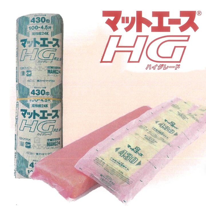 楽天市場】旭ファイバーグラス 「 マットエース HG( ハイグレード）24k 