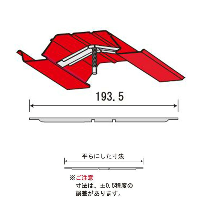 楽天市場】サワタ「 赤とんぼII 」 [1個] 溶融亜鉛メッキ鋼板 無溶接 