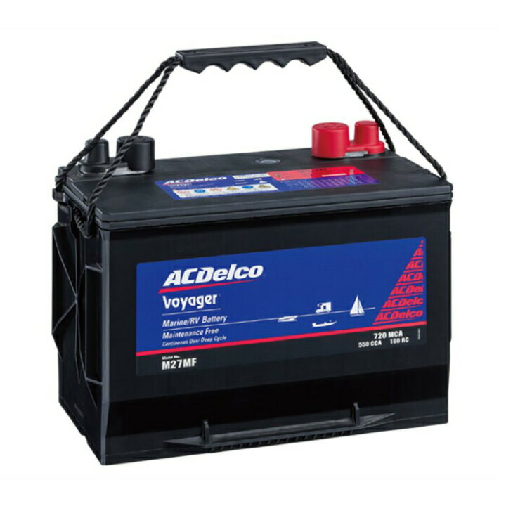 楽天市場】【M27MF】AC Delco（エーシーデルコ）バッテリー  