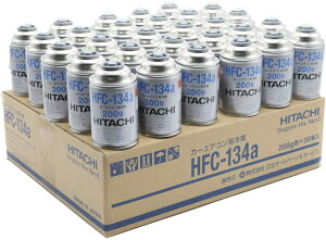 HFC-134a HITACHI () J[GARp} (200g) 1P[X 30ʃZbg R134-200-01@N[[KX@GARKX 30{