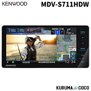 �P���E�b�h�i�r MDV-S711HDW �ʑ��i�r �J�[�i�r 7V�^200mm���C�h���f�� �n�C���]�Ή� Bluetooth����