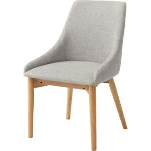 東谷 HOC-611GY ダイニングチェア 表情豊かな木目が特徴のアッシュ材を組み合わせたハイバックチェア。