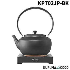 BALMUDA o~[_ KPT02JP-BK dCPg MoonKettle [Pg 0.9L ubN