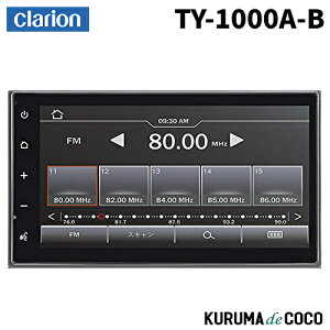 Clarion NI TY-1000A-BfBXvCI[fBI Ch6.75^ VGA 2DIN FM/AM/USB/Bluetooth