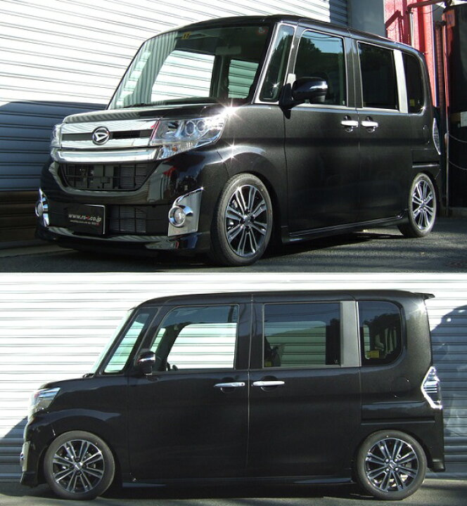 激落☆LA600Sタントカスタム乗り心地最高RS-Rブラックアイフルタップ車高調 