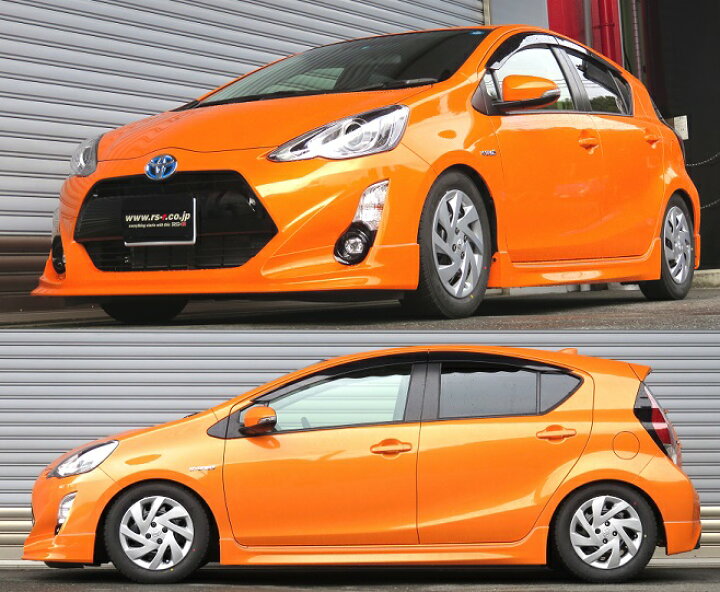 楽天市場 Rs R Best I C K車高調 ベストアイシーアンドケー アクア Nhp10 Ff 26 12 ｇブラックソフトレザーセレクション Bickt105m Rsr クルマ生活