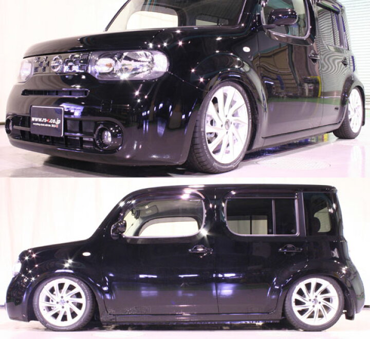 楽天市場】RS-R Black-i車高調 キューブ Z12 / FF H20/11〜 15XV 