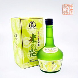 【送料無料】【北陸・富山地酒】銀盤　純米大吟醸　米の芯　720ml　ぎんばん　じゅんまいだいぎんじょう　こめのしん　日本酒　銀盤酒造　富山県　黒部　地酒　お酒　清酒　北陸　プレゼント　贈り物　お中元　お歳暮　父の日　母の日　敬老の日　退職祝い　快気祝