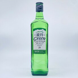 【送料無料】鏡月　Green　25度　700ml　きょうげつ　焼酎　サントリー　ソーダ割り　アセロラ割り　緑茶割り　韓国焼酎　プレゼント　誕生日　ギフト　お中元　お歳暮　父の日　母の日　敬老の日　退職祝い　快気祝い　新築祝い　結婚祝い　内祝い　晩酌　飲み会　宅飲み