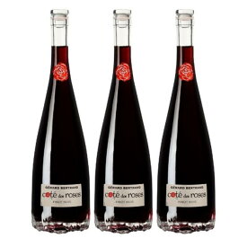 【送料無料】【3本セット】コート・デ・ローズピノ・ノワール　3本　Cote des Roses Pinot Noir　赤ワイン　フルボディ　750ml　ジェラール・ベルトラン　フランス　ラングドック・ルーション　有機農産物ラベル「Agriculture Biologique」認証