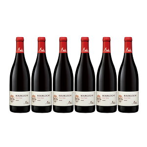 �y���������z�y6�{�Z�b�g�z�h���[�k�E���[������ �u���S�[�j���E���[�W���@Domaine Merlin Bourgogne Rouge�@750ml�@�ԃ��C���@6�{�@�t�����X�@�u���S�[�j���@�h���[�k�E���[�������@Domaine Merlin