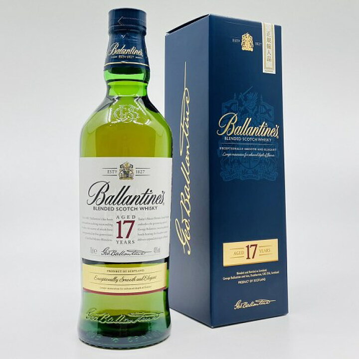 楽天市場】【送料無料】【正規品】バランタイン 17年 700ml 40 