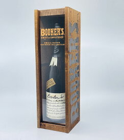 【送料無料】ブッカーズ　BOOKERS　750ml　62°　木箱入り　ウイスキー　ロック　ハイボール　プレミアムバーボンの頂点に立つ逸品　　高アルコール62％