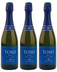 �y���������z�y3�{�Z�b�g�z�g�\ �X�p�[�N�����O �u�����b�g�@Toso Sparkling Brut�@750ml�@3�{�@11.5���@�h���@�{�f�K�X�E���B�j���[�h �p�X�J���E�g�\�@�A���[���`���@�����h�[�T�@�X�p�[�N����