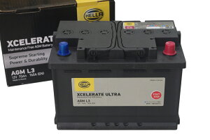 HELLA �����\ AGM �o�b�e���[ 70Ah 12V AGML3 AGMLN3 8EB354810011 �y24�����܂���3��km�ۏ؁z