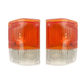 ランクル 60 丸目 ライト クリア コーナー オレンジ 2灯車 12V バルブ付 ランドクルーザー TOYOTA BJ HJ FJ LAND CRUISER