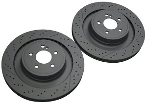 OZ リアブレーキローター ブレーキディスク 左右セット 2124230412/メルセデスベンツ W204 Cクラス C63AMG W218 CLSクラス CLS63AMG W212 Eクラス E63AMG