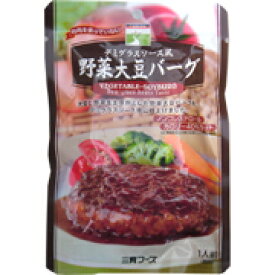 デミグラスソース風野菜大豆バーグ　100g×10食セット【沖縄・別送料】【三育フーズ】【05P03Dec16】