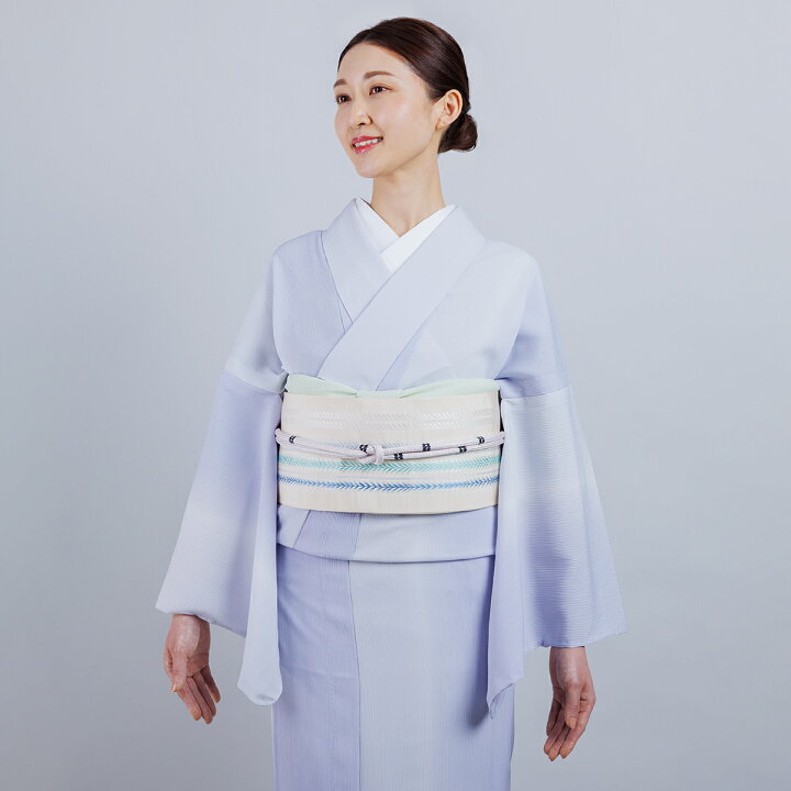 楽天市場】【くるり】洗える夏きもの セオα 楊柳暈し 花色 