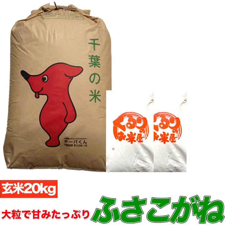 楽天市場】【1000円OFFクーポン対象】ふさこがね 玄米 20kg 玄米食でも 