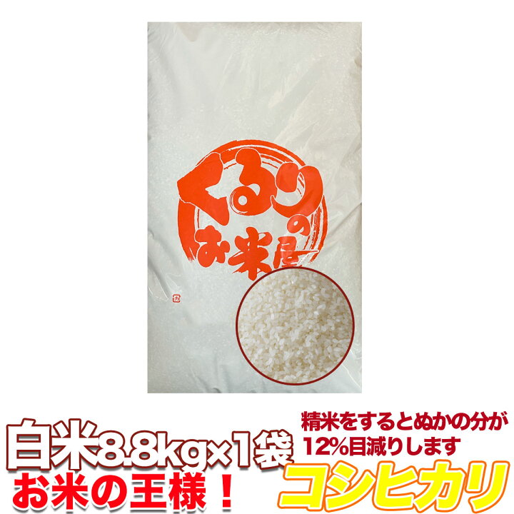 楽天市場】コシヒカリ 令和6年産 米 玄米 10kg 20kg 30kg 精米 白米 