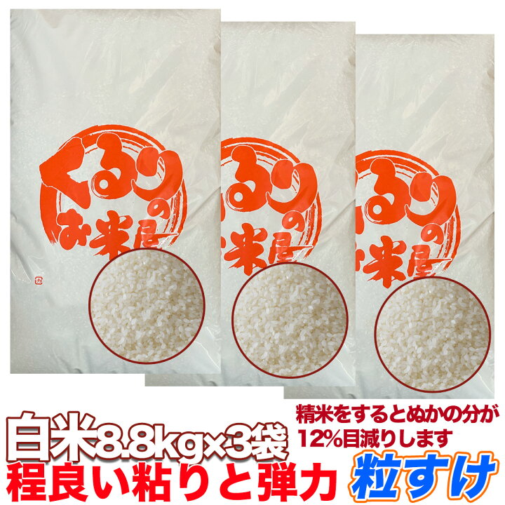 楽天市場】【1000円OFFクーポン対象】粒すけ 10kg 20kg 30kg 玄米食 