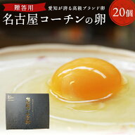 贈答用☆愛知が誇る高級ブランド卵☆名古屋コーチンの卵【20個入り(破卵保障2個含む)】食品/卵/鶏卵/高級…
