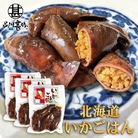 お徳用いかごはん 250g（3個セット） いか飯 いかめし イカメシ 北海道 道南 森町名産 人気 ご当地 お土産 お取り寄せ プレゼント ギフト 贈答 御中元 お中元 母の日 父の日