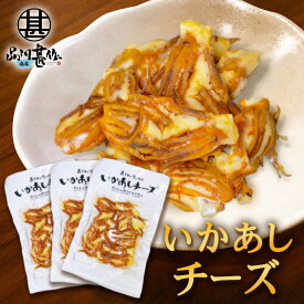 いかあしチーズ 70g（3個セット） 珍味 北海道 いか イカ ゲソ カマンベールチーズ おつまみ 真イカ ご当地 お土産 お取り寄せ プレゼント ギフト 贈答 御中元 お中元 御歳暮 お歳暮