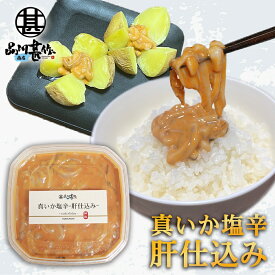 【スーパーSALE 20%OFF！】真いか塩辛 肝仕込み 100g（1個） 北海道産 イカゴロ塩辛 おつまみ イカの塩辛 海鮮珍味 しおから ご当地 お土産 お取り寄せ プレゼント ギフト 贈答 御中元 お中元 御歳暮 お歳暮