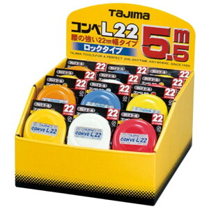 �y�Z�b�g�i�z24�� TAJIMA �^�W�} �R���x�b�N�X CL 22 55 C S �R���x 22 �䎆�t �f�B�X�v���C �Z�b�g 22mm 5.5m �N���b�v �X�g���b�v�t ���[�g�� �� JIS ���b�N