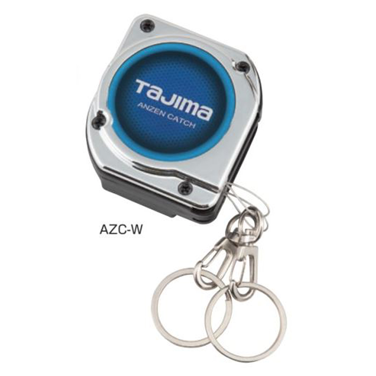 TAJIMA タジマ AZC W 安全 ロープ ワイヤー コード スマート キャッチ 安全用具 ダブル 巻取式 1200mm 1kg以下 落下防止 |  KUショップ 楽天市場店