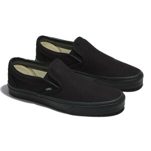 VANS /yVANSz oY CLASSIC SLIP-ON Xb| BLACK/BLACK