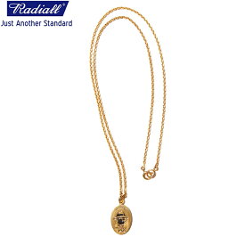 RADIALL ラディアル MR.EASY - PLATE NECKLACE ネックレス 18K PLATED