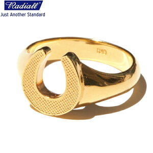 RADIALL fBA HORSE SHOE - PINKY RING sL[O 18K PLATED
