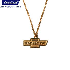 RADIALL ラディアル POSSE EMBLEM - NECKLACE ネックレス シルバー 18K PLATED
