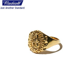 RADIALL ラディアル LOWRIDER CHARM - PINKY RING ピンキーリング 18K PLATED