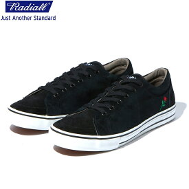 RADIALL ラディアル CONQUISTA - LOW TOP SNEAKER スニーカー BLACK