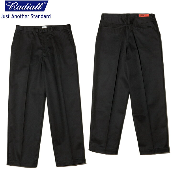 楽天市場】RADIALL ラディアル CNQ MOTOWN - WIDE TAPERED FIT PANTS 