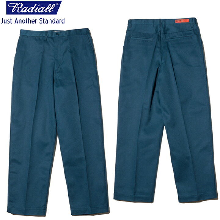 楽天市場】RADIALL ラディアル CNQ MOTOWN - WIDE TAPERED FIT PANTS 