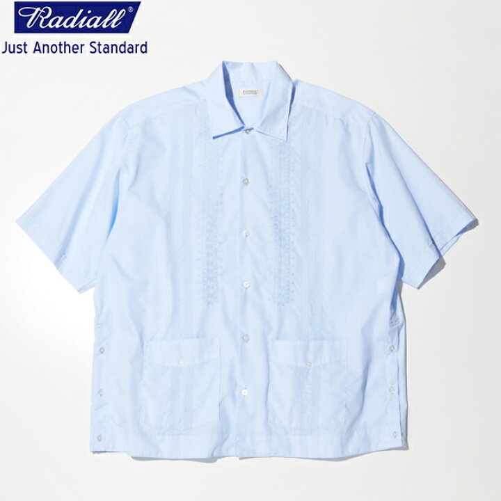 楽天市場】RADIALL ラディアル CUBA - OPEN COLLARED SHIRT S/S 