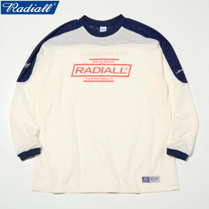 RADIALL ���f�B�A�� LOADS - GAME SHIRT L/S �����O�X���[�u �Q�[���V���c ���b�V�� OFF WHITE