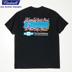 RADIALL ラディアル CUTLASS - CREW NECK T-SHIRT S/S Tシャツ BLACK