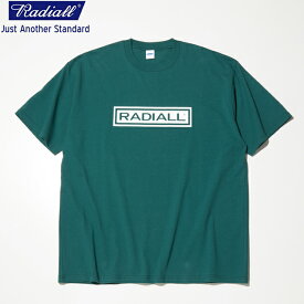 RADIALL ラディアル WHEELS - CREW NECK T-SHIRT S/S Tシャツ GREEN