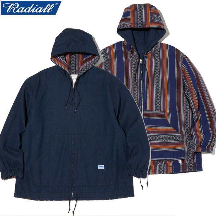 楽天市場】RADIALL ラディアル EL CAMINO - REVERSIBLE HOODIE JACKET 