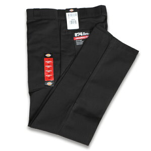 DICKIES 874 WORK PANTS BLACK�@�f�B�b�L�[�Y ���|�N�p���c