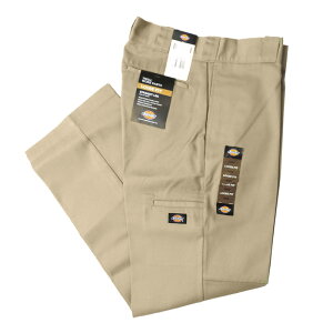 DICKIES �f�B�b�L�[�Y #85283KH LOOSE FIT DOUBLE KNEE WORK PANTS ���[�Y�t�B�b�g �_�u���j�[���[�N�p���c COLOR: KHAKI