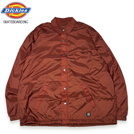 DICKIES SKATEBOARDING ディッキーズスケートボーディング #TJSK12ik9 Coaches Jacket COLOR: Fired Brick